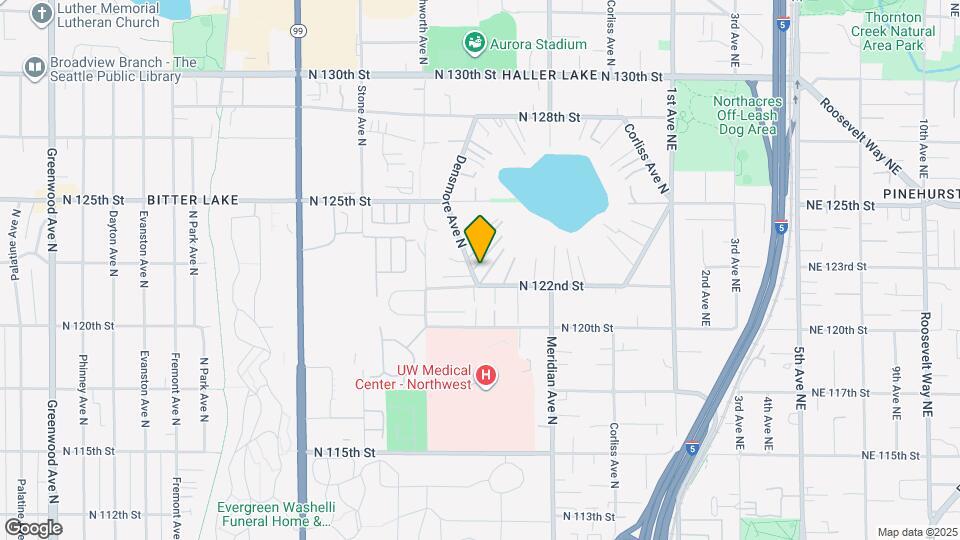 12206 Densmore Ave N Mapa y Detalles de la Ubicación