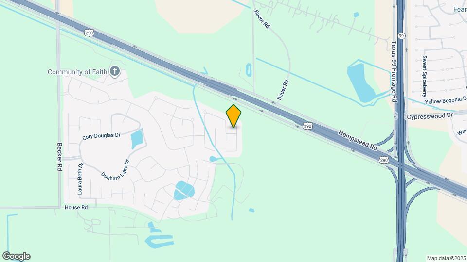 16303 Westley Ridge Dr Mapa y Detalles de la Ubicación