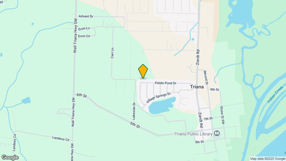 210 Fields Pond Dr Map and Location Details