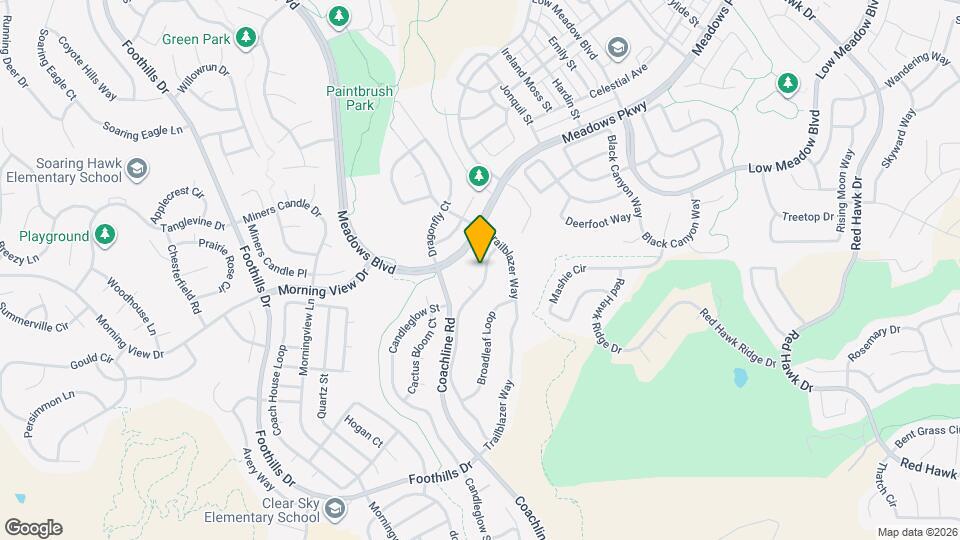 2575 Bellavista St Map and Location Details