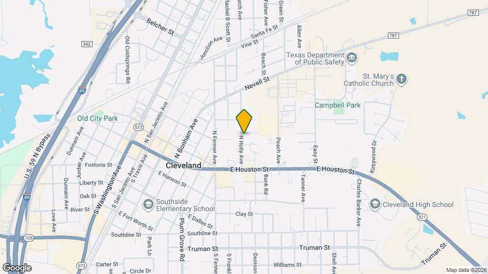 230 N Holly Ave Mapa y Detalles de la Ubicación