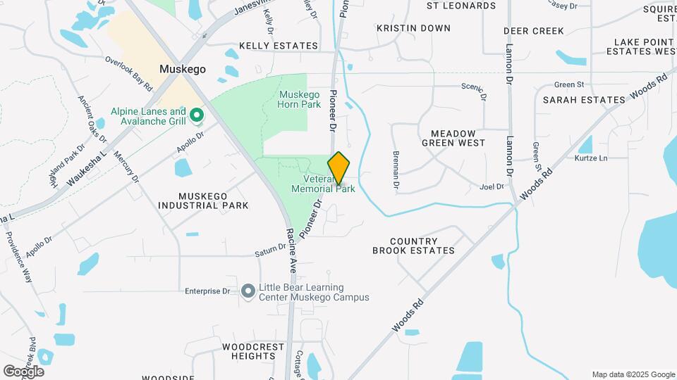 Muskego Lakeaire Apartments Map and Location Details