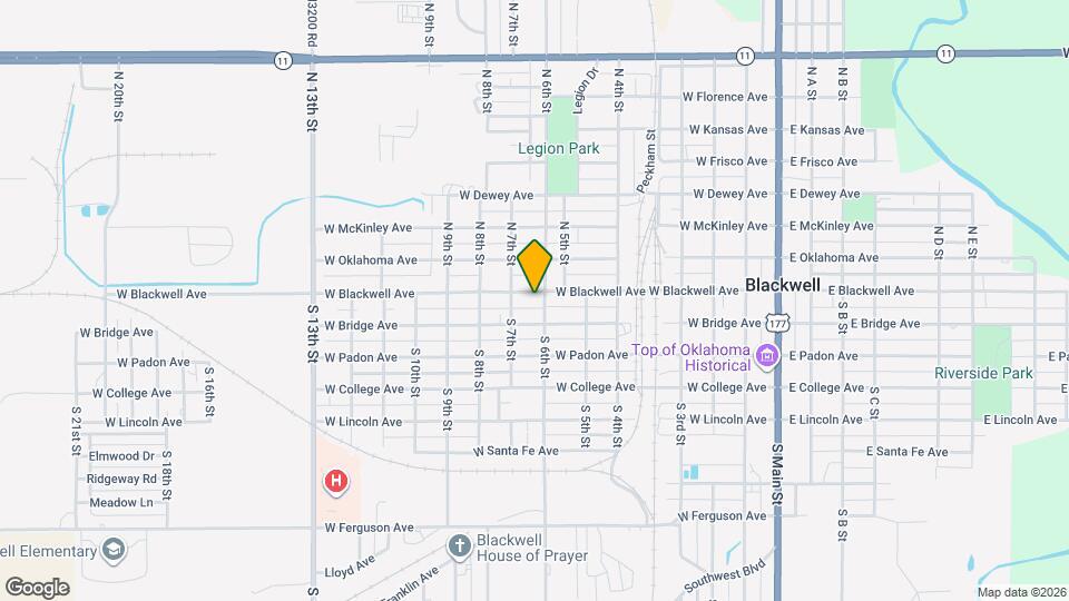 705 W Blackwell Ave. Rentals in Blackwell, OK