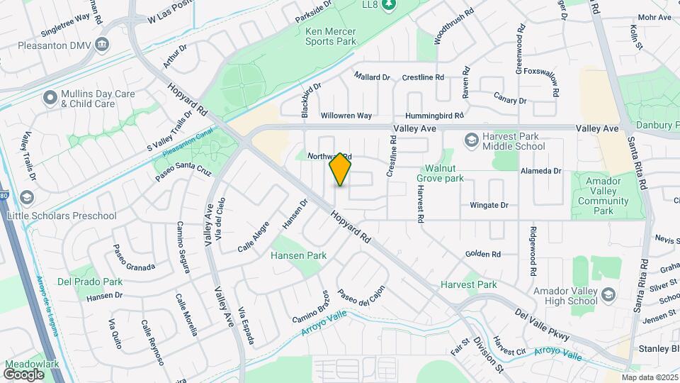 2155 Goldcrest Cir Map and Location Details