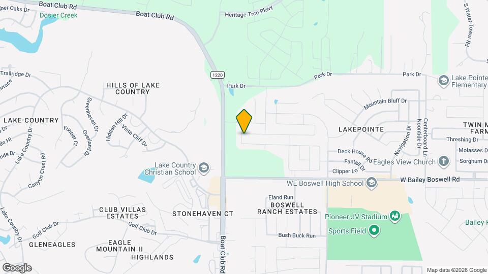 6341 Flour Mill Run Map and Location Details