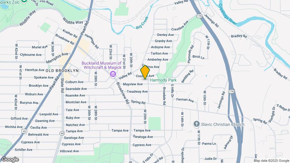 1910 Mayview Ave Map and Location Details