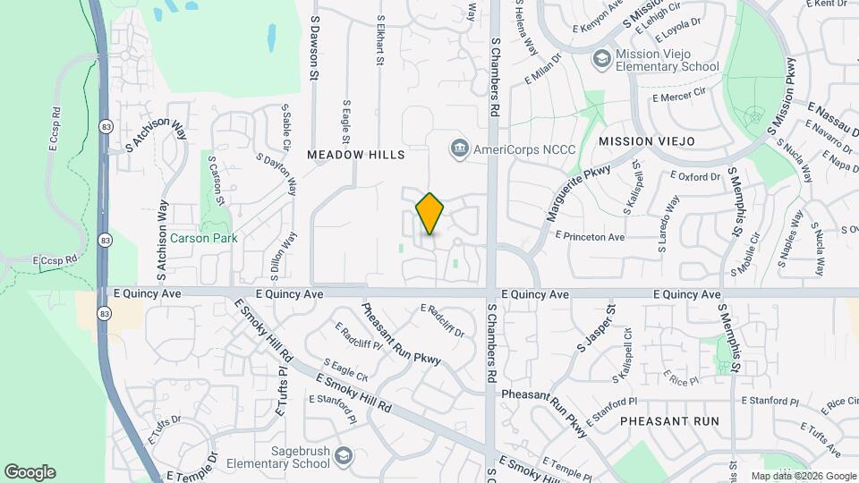 4193 S Fraser Way Map and Location Details