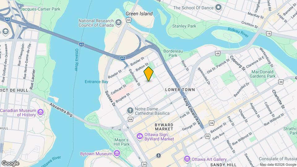 160 St Bruyère Map and Location Details