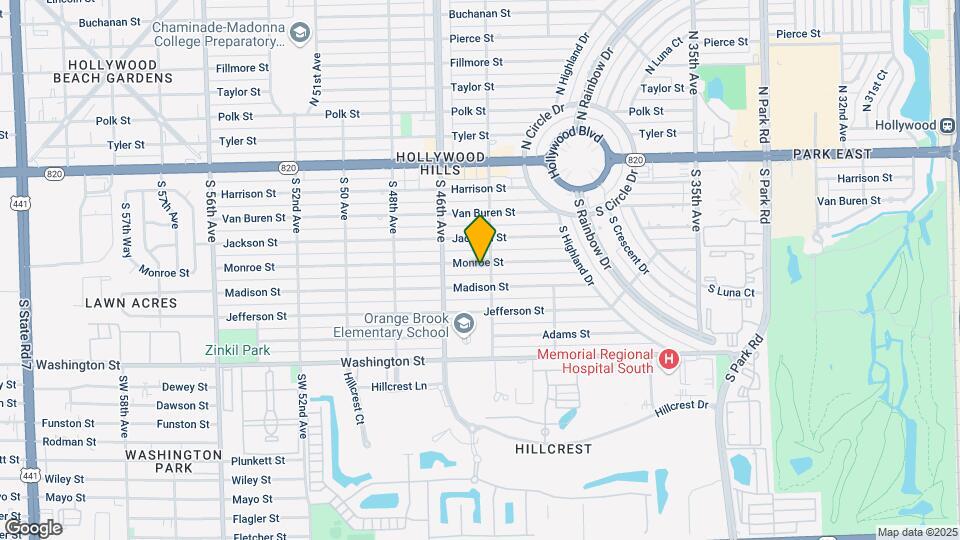 4408 Monroe St Map and Location Details