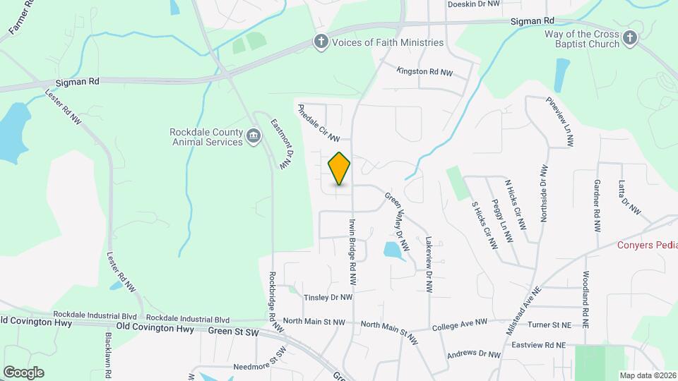 1421 Villa Pines Ct NW Map and Location Details