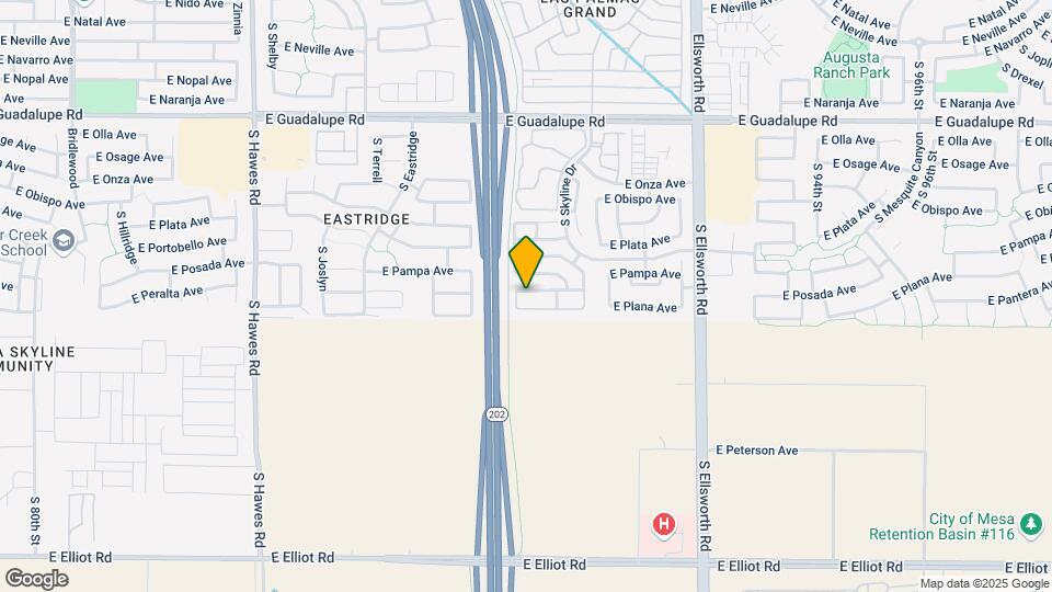 8855 E Posada Ave Map and Location Details