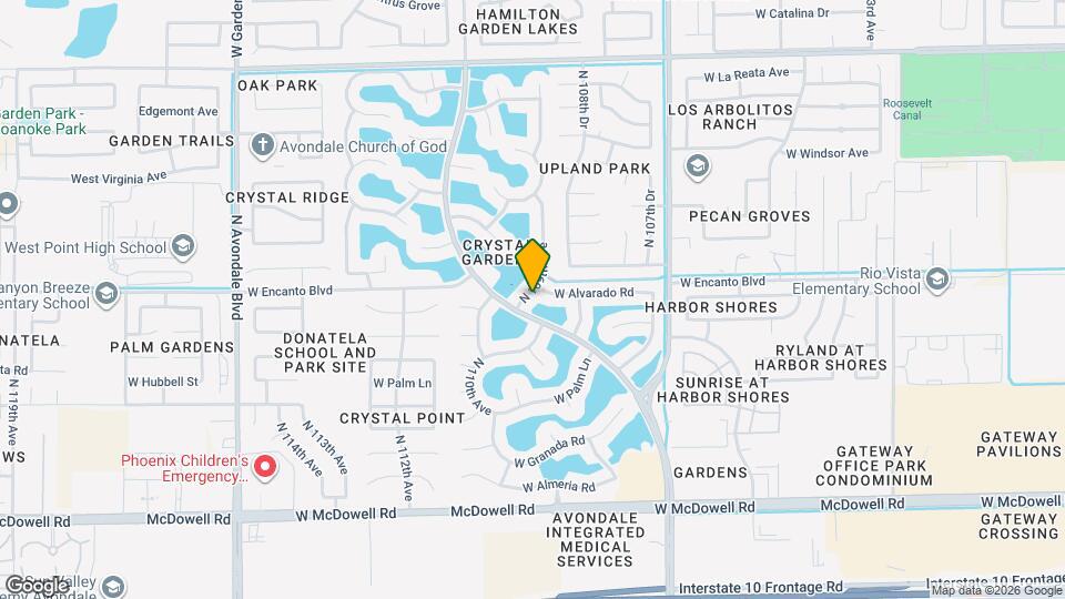 2049 N 109th Ave Mapa y Detalles de la Ubicación