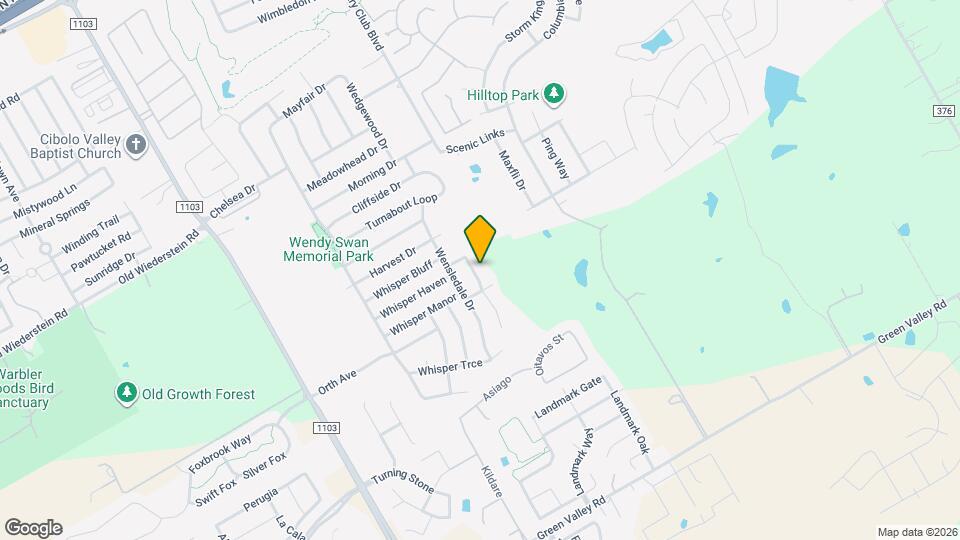 4116 Whisper Point Map and Location Details