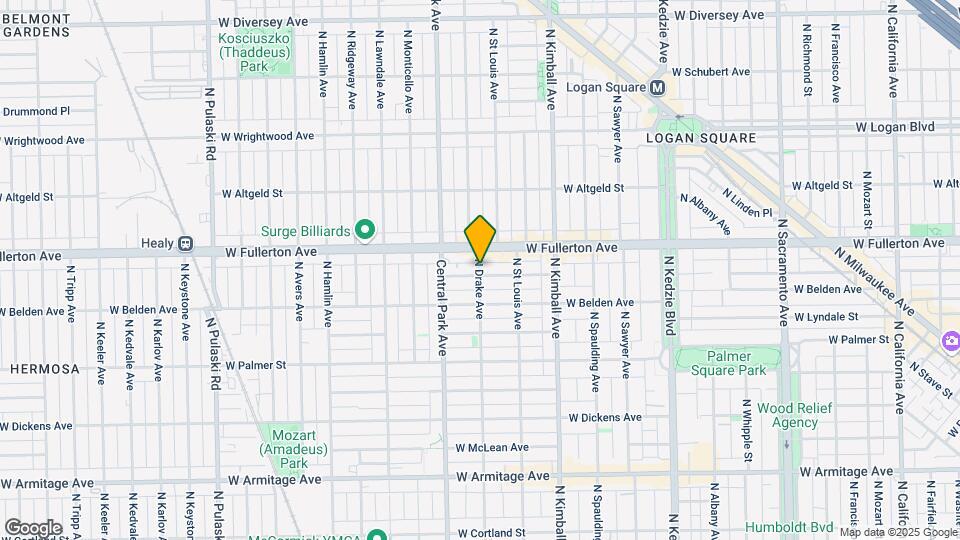 2349 N Drake Ave, Unit 3533-3 Map and Location Details