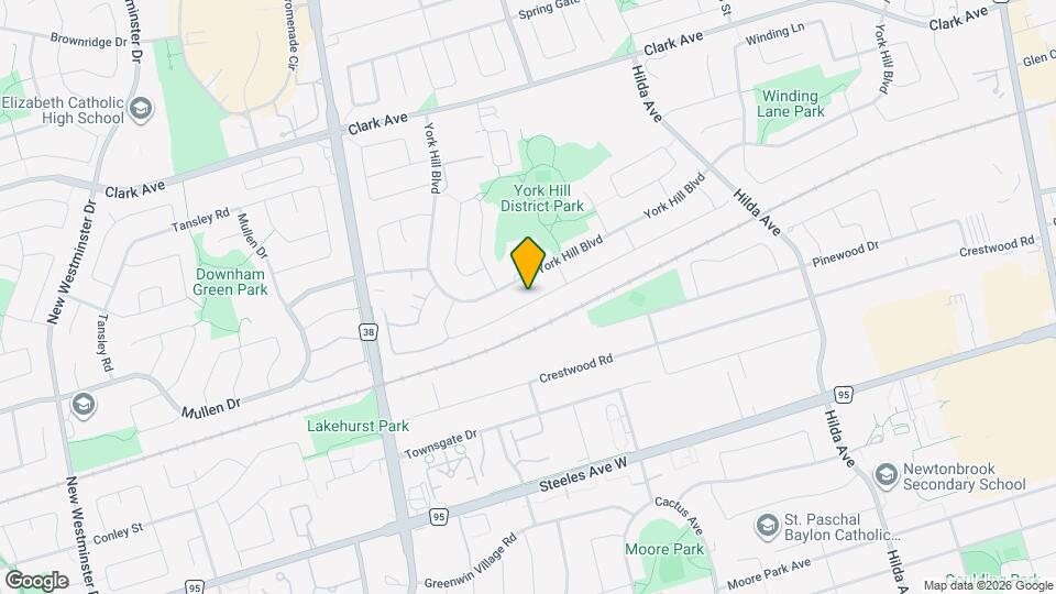 136 Esther Crescent Map and Location Details