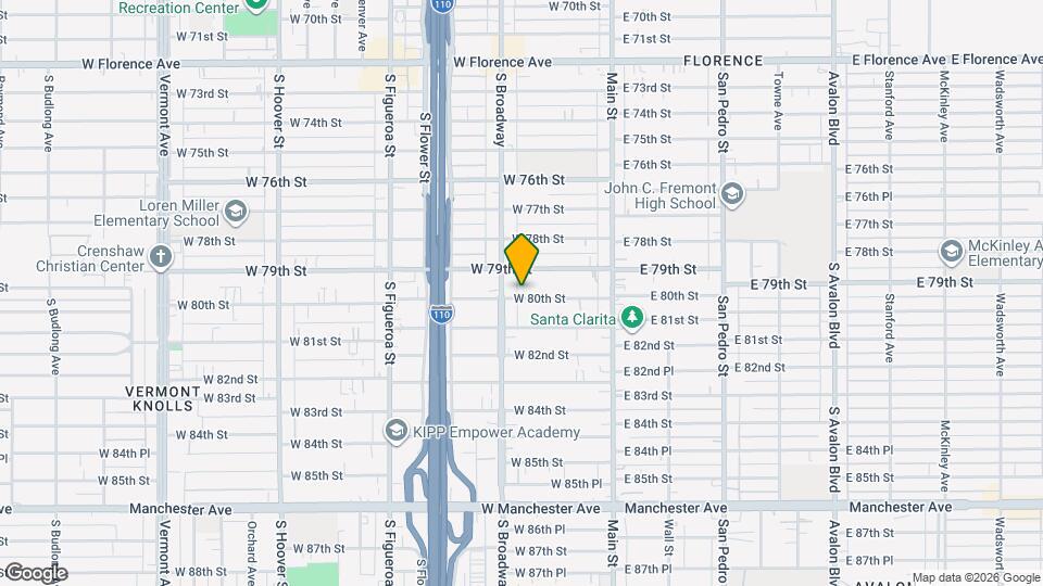 241 W 80th St Map and Location Details