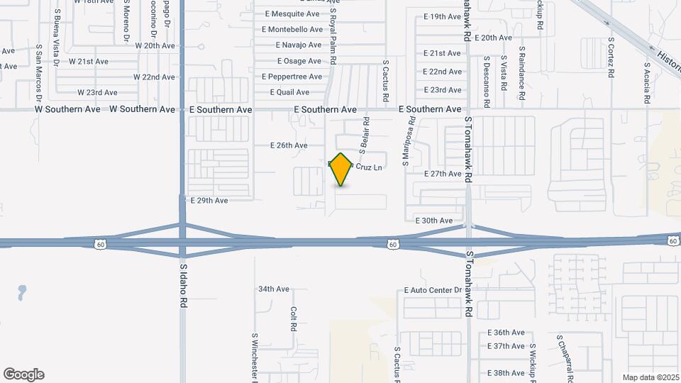 878 E Graham Ln Map and Location Details