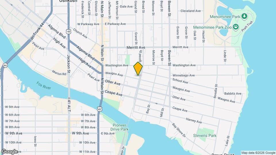 420 Waugoo Ave, Unit A Mapa y Detalles de la Ubicación