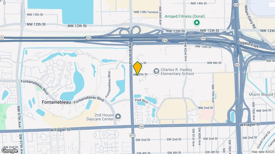 8665 NW 6th Ln, Unit 1-111 Map and Location Details