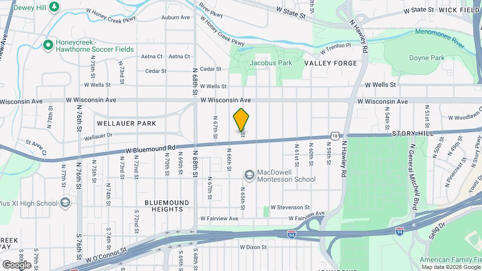 515 N 65th St Map and Location Details