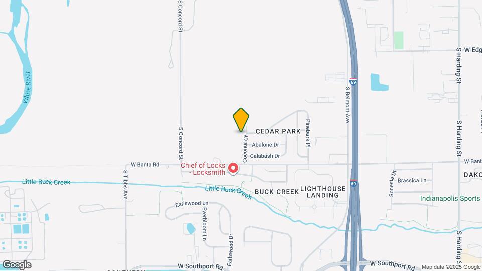 6348 Coconut Ct Map and Location Details