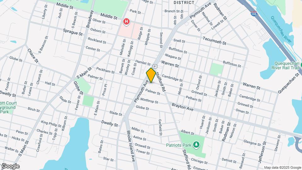 455 Peckham St Map and Location Details