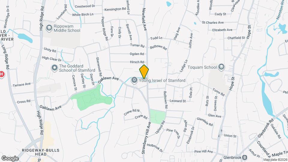 566 Newfield Ave Map and Location Details