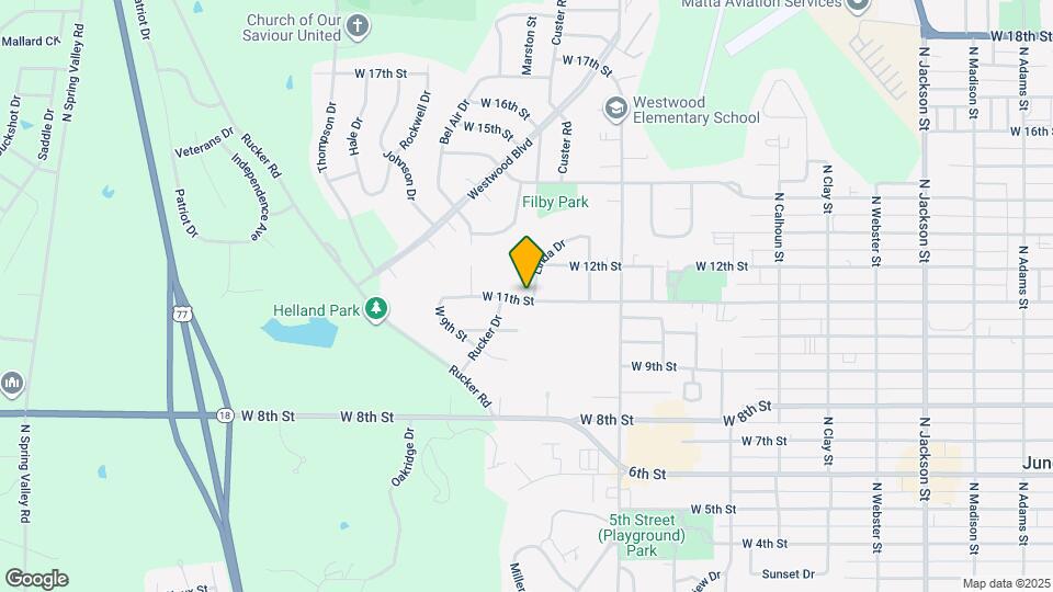 1102 Linda Dr Map and Location Details