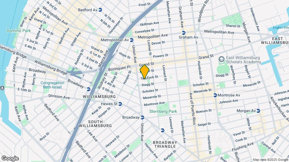 16 Ten Eyck St Mapa y Detalles de la Ubicación