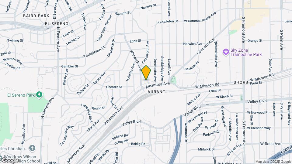 2913 Covina St Map and Location Details