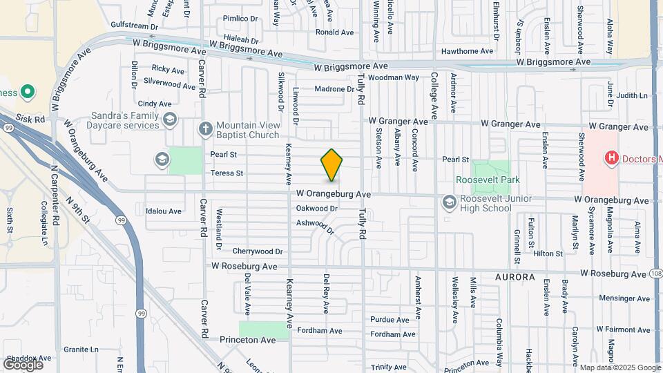 1337 W Orangeburg Ave Map and Location Details