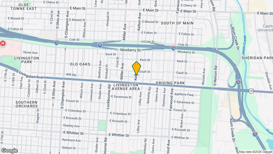 814 Kelton Ave Mapa y Detalles de la Ubicación