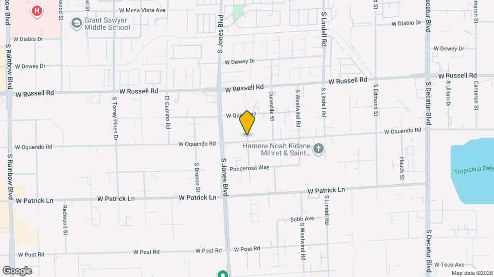 5893 Casterly Rock St Mapa y Detalles de la Ubicación