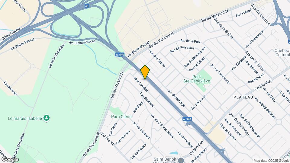 636 Du Brabant Av Map and Location Details