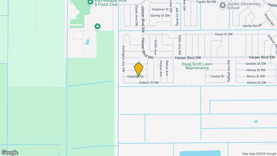 1332 Giddings St Map and Location Details