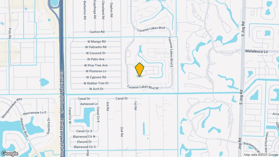 7698 Tahiti Ln Map and Location Details