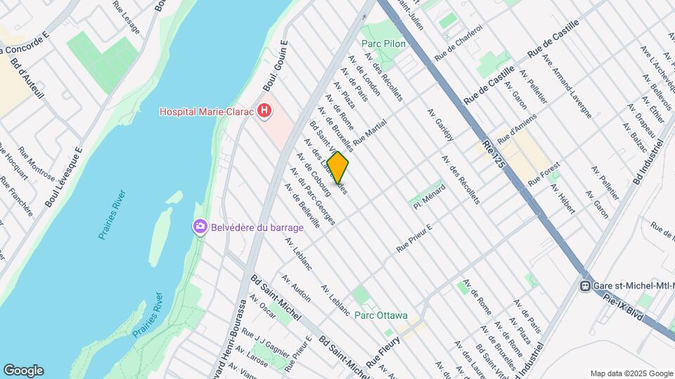 10900 Des Laurentides Av Map and Location Details