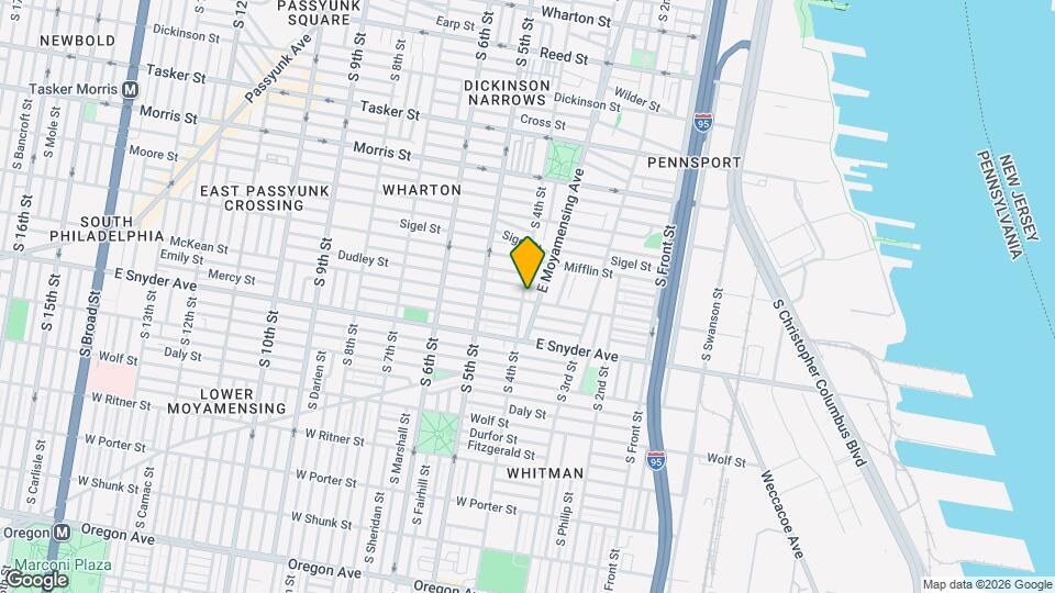 1951 S 4th St Map and Location Details