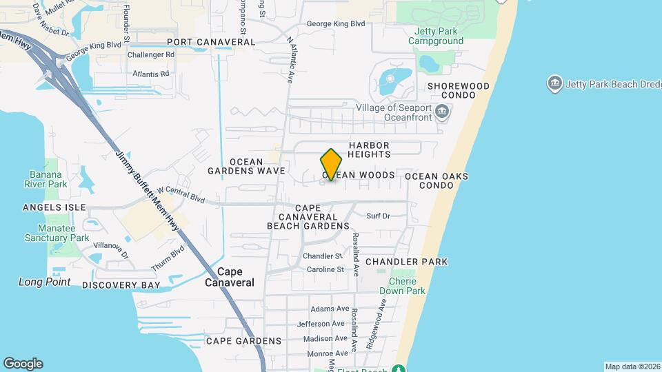 8741 Seagrape Ct Map and Location Details