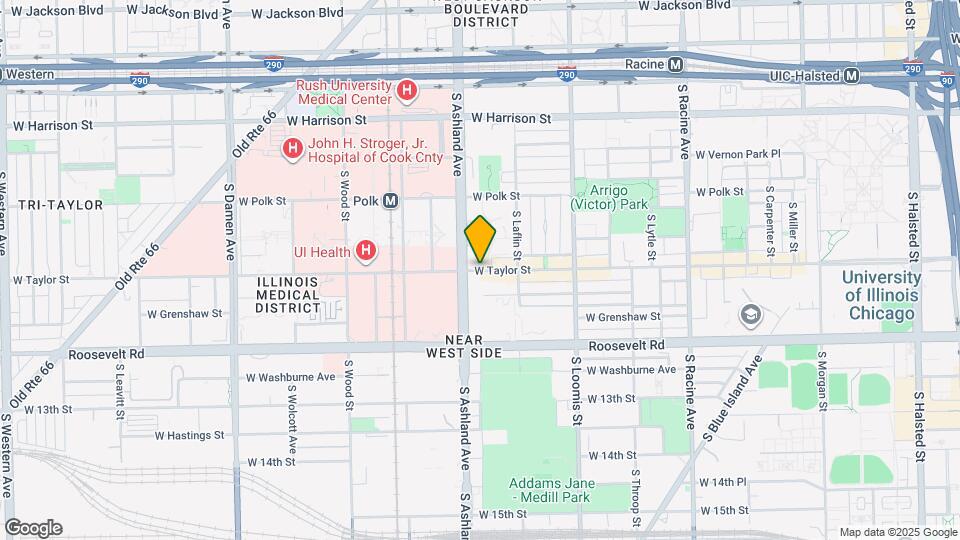 907 S Ashland Ave Mapa y Detalles de la Ubicación