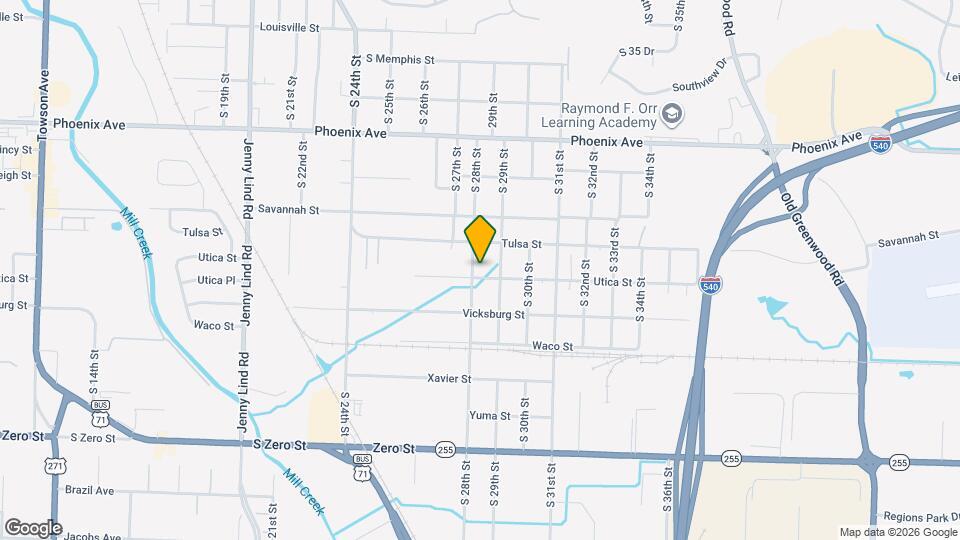 5019 S 28th St Map and Location Details