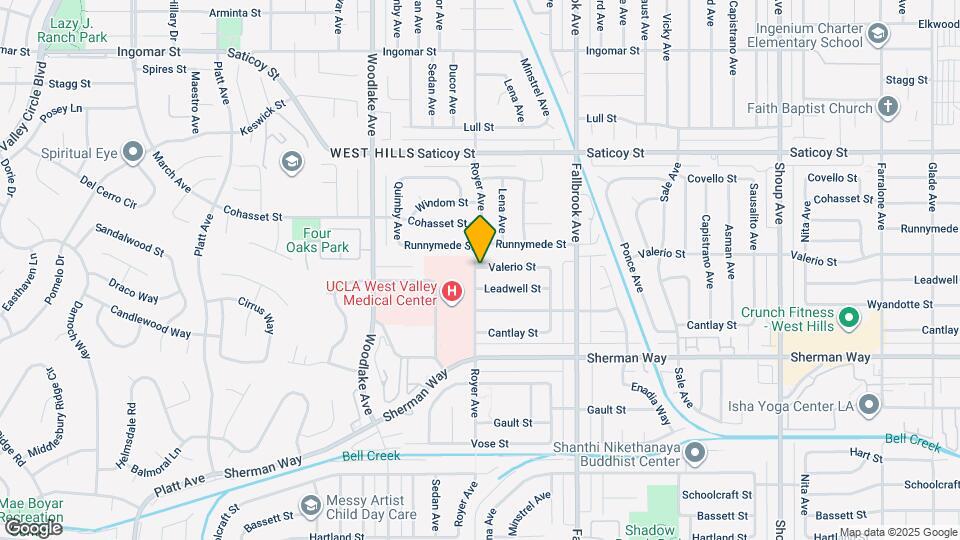 22998 Valerio St Map and Location Details