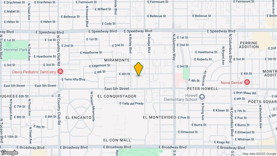 3622 E 4th St Mapa y Detalles de la Ubicación