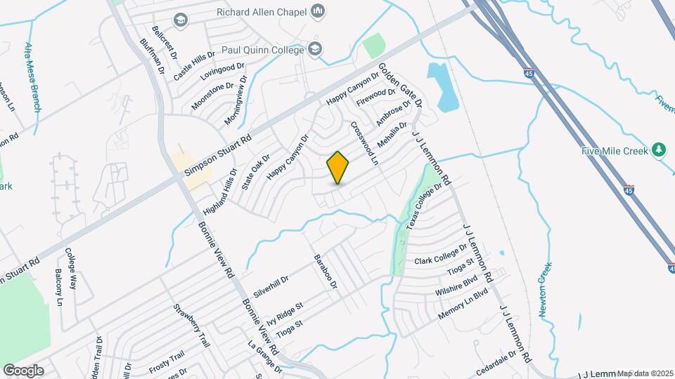 6562 Crosswood Ln Map and Location Details