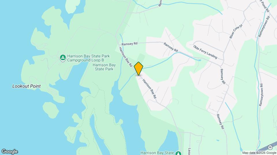 8233 Harrison Bay Rd Map and Location Details