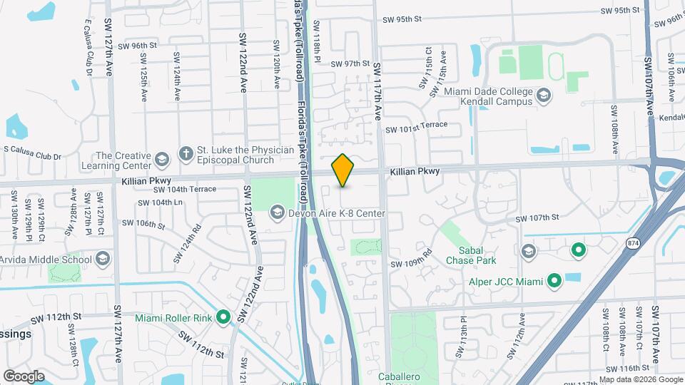 10505 SW 118th Ave Map and Location Details