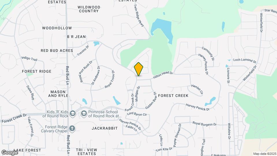 2100 Hilton Head Dr Map and Location Details