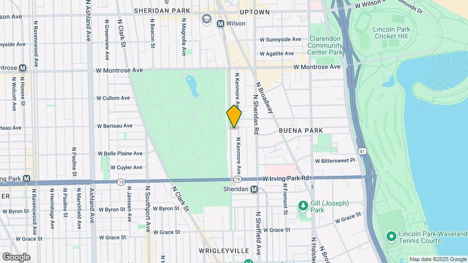 4132-4142 N Kenmore Ave Map and Location Details