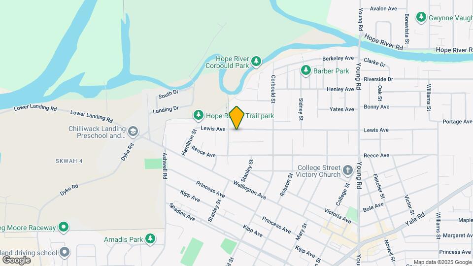 45574 Lewis Ave Map and Location Details