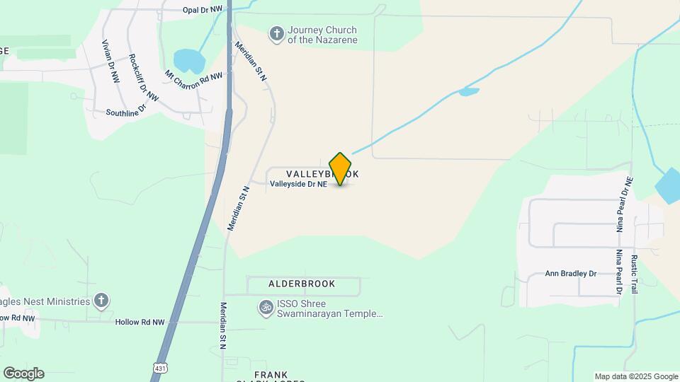 252 Valleyside Dr NE Map and Location Details